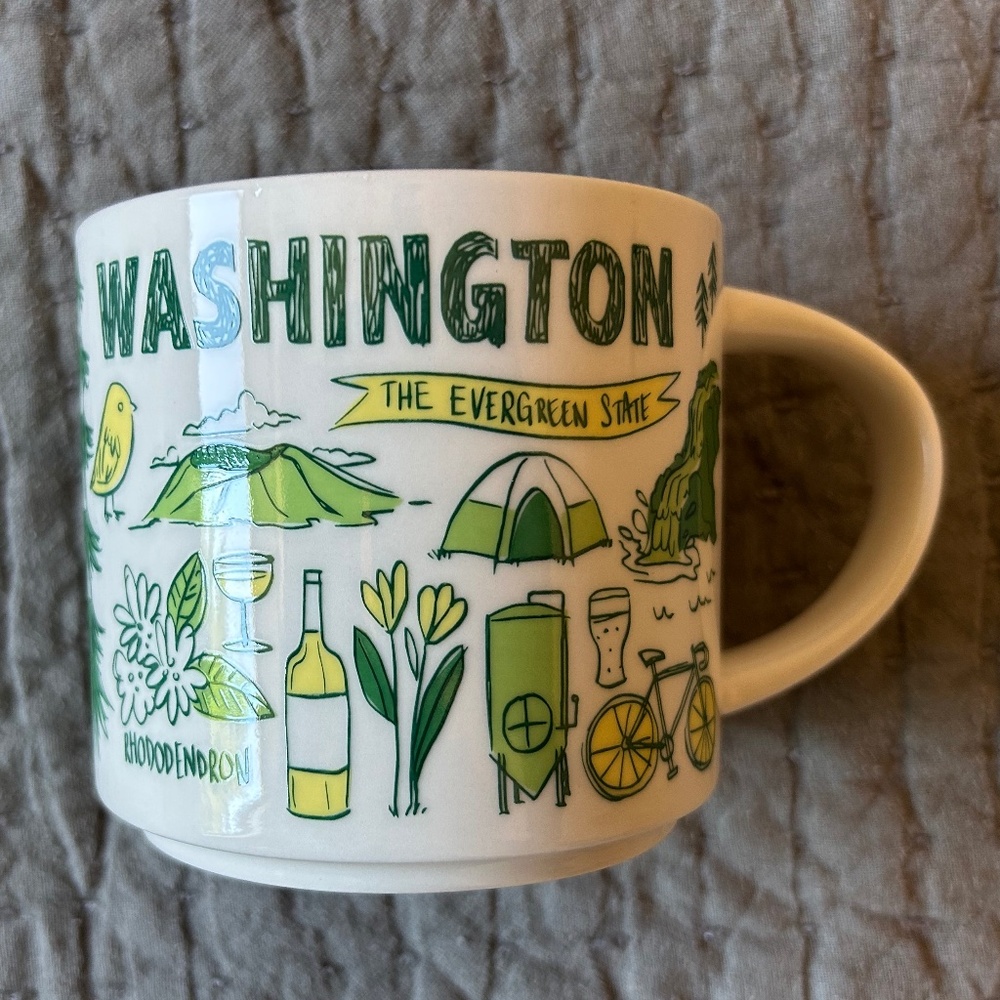 Starbucks Washington 2022 Been There Series Mug